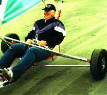 The Ancient One on his Land Yacht