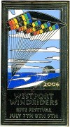 Windriders Kite Festival 2006 pin - Courtesy Ron Miller